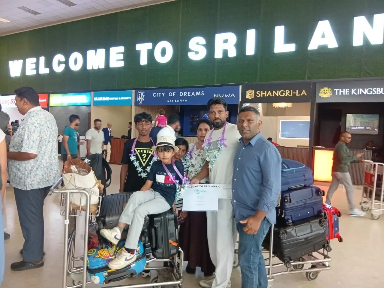 Guests met at the airport by their Kings Holidays driver guide