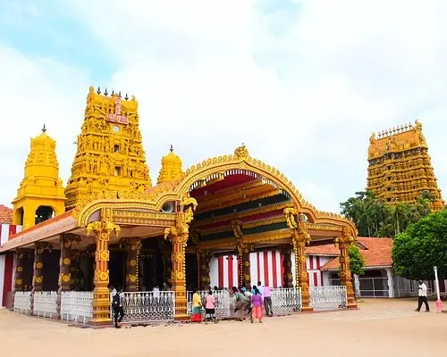 The sacred Nallur Kandaswamy Kovil in Jaffna