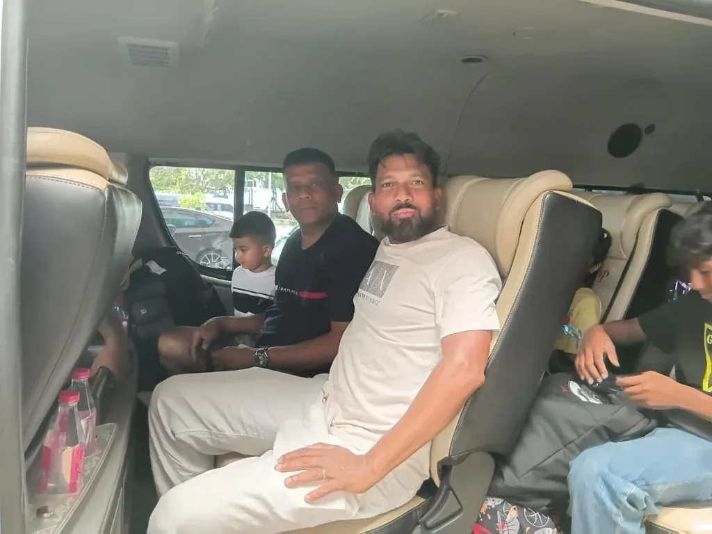 Kings Holidays VIP van interior with leather recliner seats